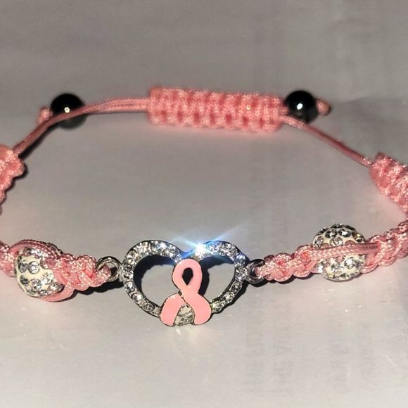 Stolen NOT FOR SALE!!! Pretty cancer survivor bracelet - Picture 5 of 5